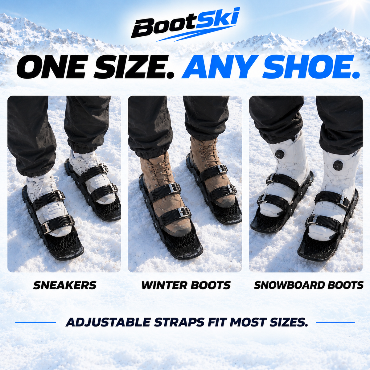 BootSki™ – Mini Ski Slider